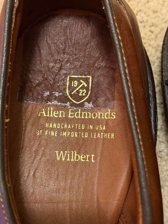 Men’s Allen Edmonds Wilbert Leather Dress Shoes (Size 12) – Excellent Condition main image 5